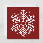 雪の結晶 クリスマス プレゼント 冬 Xmas 家族 (正面)