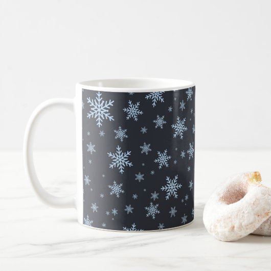 雪の結晶 コーヒーマグカップ (ドーナツ)