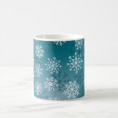 雪の結晶 コーヒーマグカップ (中央)
