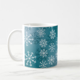 雪の結晶 コーヒーマグカップ