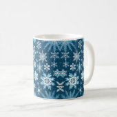 雪の結晶 コーヒーマグ コーヒーマグカップ (正面右)