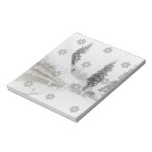 雪の結晶 ノートパッド (回転)
