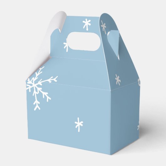 雪の結晶 フェイバーボックス (正面サイド)