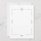 雪の結晶 フォト マゼンタ シーズンカード (裏面)