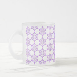 雪の結晶 フロストグラスマグカップ