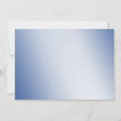 雪の結晶 ブライダルシャワーの招待状３ 招待状 (裏面)