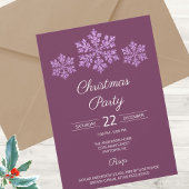 雪の結晶 プラム ブリング エレガント フェスティブ クリスマス