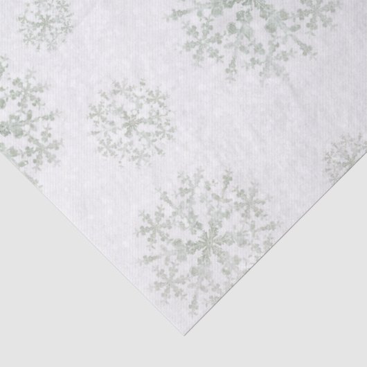雪の結晶 ホワイト 薄葉紙 (詳細)
