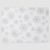 雪の結晶 ホワイト 薄葉紙 (正面)