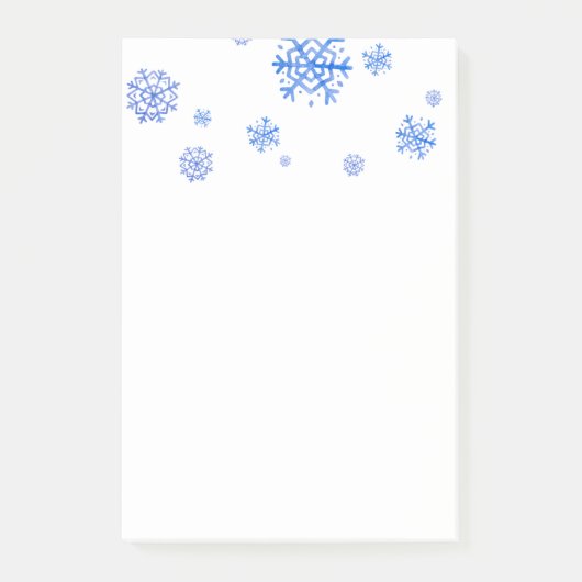 雪の結晶 ポストイット (正面)