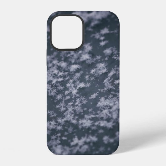 雪の結晶 iPhoneケース (裏面)