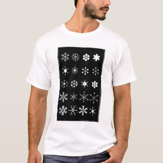 雪の結晶Tシャツ Tシャツ