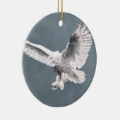 雪の翼のオーナメント セラミックオーナメント (右)