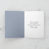 雪の考え滴 カード (内部)