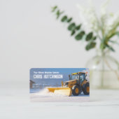 雪の耕作 名刺 (スタンド正面)