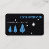 雪の耕作 名刺 (正面)