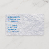 雪の耕作 名刺 (裏面)