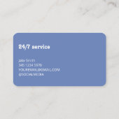 雪の耕作 名刺 (裏面)