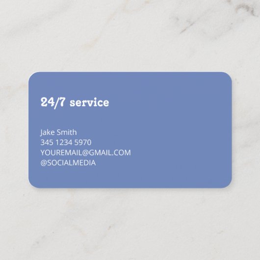 雪の耕作 名刺 (裏面)