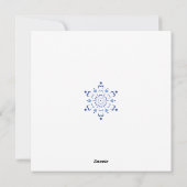 雪の胸 シーズンカード (裏面)