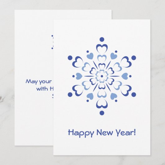 雪の胸 シーズンカード (正面/裏面)