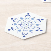 雪の胸 ペーパーコースター (アングル)