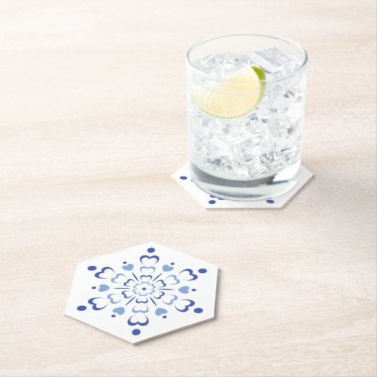 雪の胸 ペーパーコースター (インサイチュ)