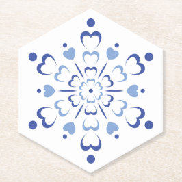 雪の胸 ペーパーコースター