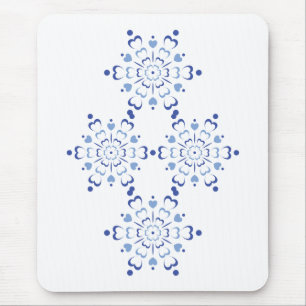 雪の胸 マウスパッド