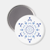 雪の胸 マグネット (正面/裏面)