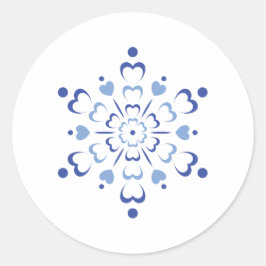 雪の胸 ラウンドシール