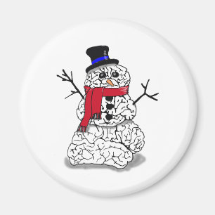 雪の脳 マグネット