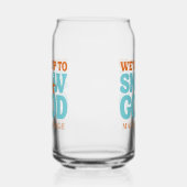 雪の良いバチェロレッテ ガラス缶 (右)