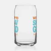 雪の良いバチェロレッテ ガラス缶 (左)