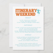 雪の良いバチェロレッテ 招待状 (裏面)