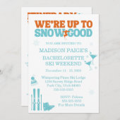 雪の良いバチェロレッテ 招待状 (正面/裏面)