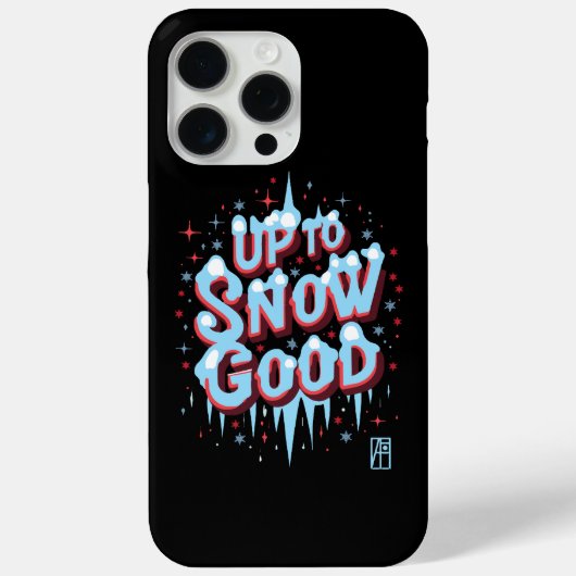 雪の良い – ウィンターの碑文 – おもしろい Chris Case-Mate iPhoneケース (裏面)