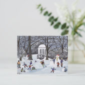 雪の花 ポストカード (スタンド正面)