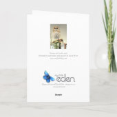 雪の芸術カードのモリフクロウ シーズンカード (裏面)