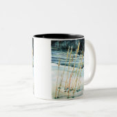 雪の草 ツートーンマグカップ (正面右)