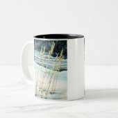 雪の草 ツートーンマグカップ (正面左)