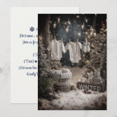 雪の華やぎ |  凍てつく至福 招待状 (正面/裏面)