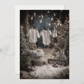 雪の華 |  凍てつく至福 招待状 (正面/裏面)