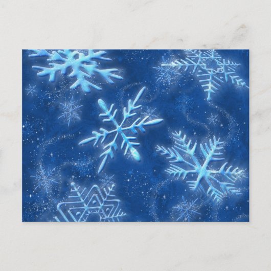 雪の葉書 シーズンポストカード (正面)