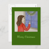 雪の葉書 シーズンポストカード (正面/裏面)