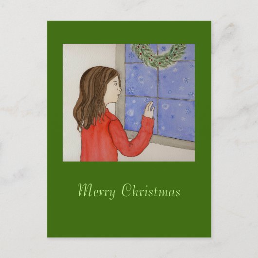 雪の葉書 シーズンポストカード (正面)