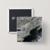 雪の衛星表示 缶バッジ (正面&裏面)