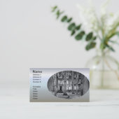 雪の覆われたハ幽霊のよく出るウス 名刺 (スタンド正面)