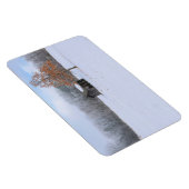 雪の覆われたパドック マグネット (右側)