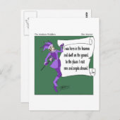 雪の謎 ポストカード (正面/裏面)